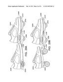 WHEELED PLATFORM APPARATUS AND METHOD FOR USE WITH WHEELED FOOTWEAR diagram and image