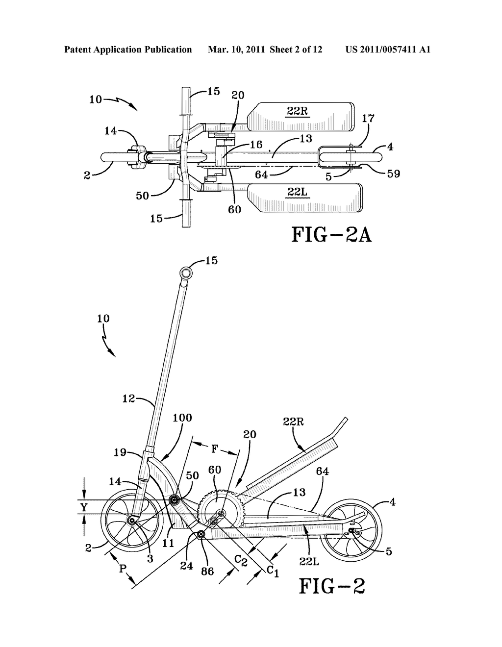 SCOOTER AND PEDAL DRIVE ASSEMBLY - diagram, schematic, and image 03