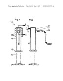 HEIGHT ADJUSTABLE SUPPORT FOR SEMITRAILER diagram and image