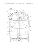 LUGGAGE SUPPORT HOOK FOR A SCOOTER-TYPE MOTORCYCLE, AND MOTORCYCLE INCORPORATING SAME diagram and image