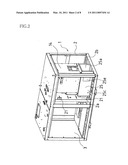 ARRANGEMENT STRUCTURE FOR CONTROL BOX AND ELECTRIC POWER CONVERTER IN FRAME-MOUNTED ENGINE GENERATOR diagram and image