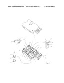 Device for locking the porthole door of washing and drying machines diagram and image