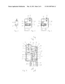 Device for locking the porthole door of washing and drying machines diagram and image