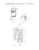 Device for locking the porthole door of washing and drying machines diagram and image