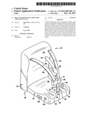 Self-contained multi-adjustable child safety seat diagram and image