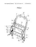 VEHICLE SEAT diagram and image