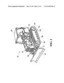 ENDLESS TRACK FOR AN OFF-ROAD WORK VEHICLE TO PRODUCE A NET NON-NULL LATERAL FORCE diagram and image