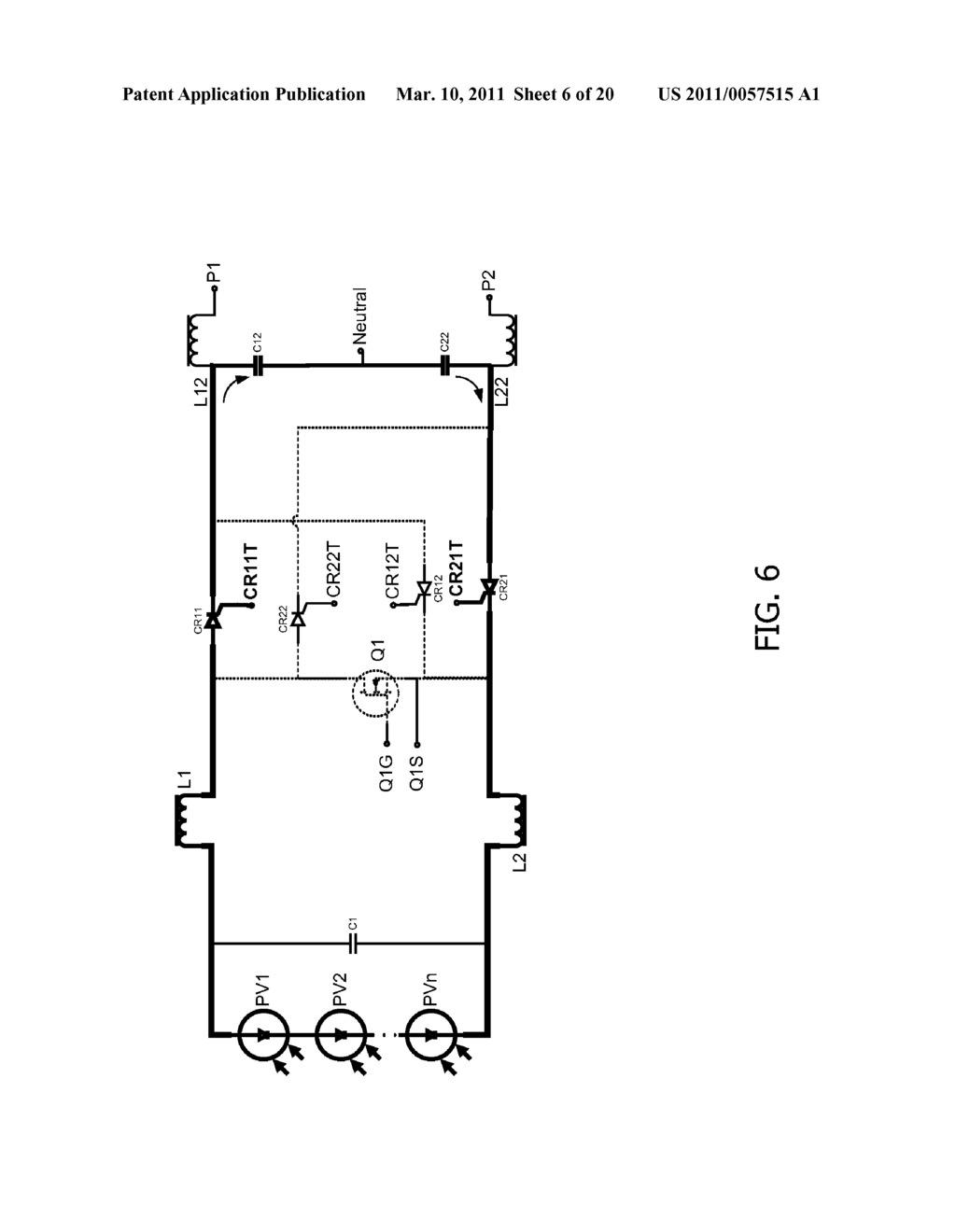 THREE PHASE POWER GENERATION FROM A PLURALITY OF DIRECT CURRENT SOURCES - diagram, schematic, and image 07