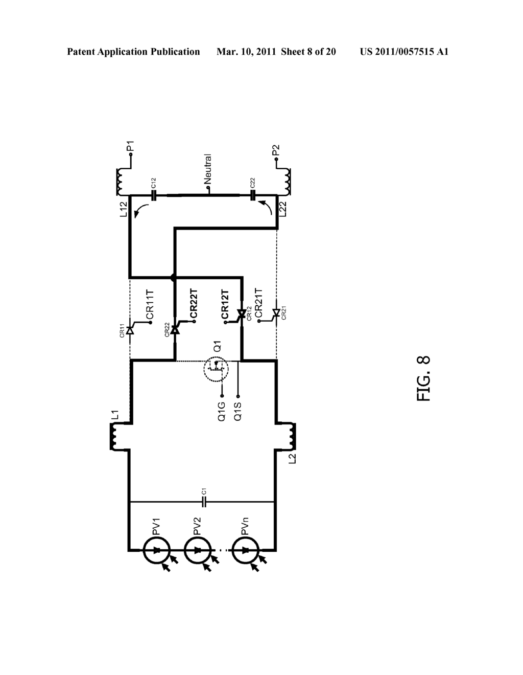 THREE PHASE POWER GENERATION FROM A PLURALITY OF DIRECT CURRENT SOURCES - diagram, schematic, and image 09