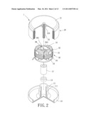 Motor Including A Stator Bobbin Having A Bearing Abutting Member diagram and image