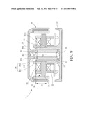 Motor Including A Stator Bobbin Having A Bearing Abutting Member diagram and image