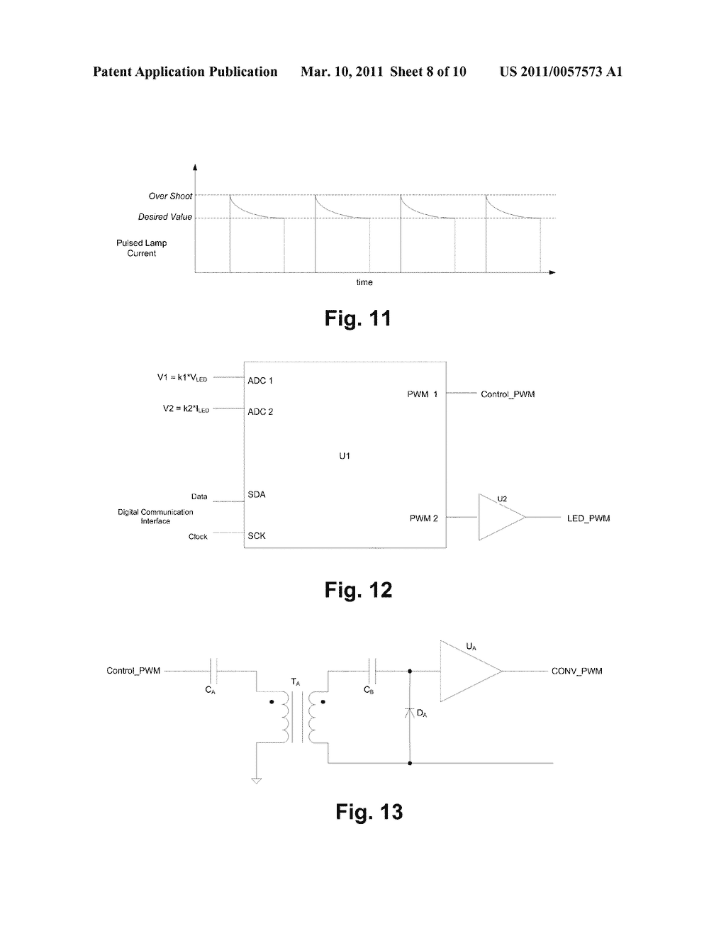 LED BALLAST POWER SUPPLY HAVING DIGITAL CONTROLLER - diagram, schematic, and image 09