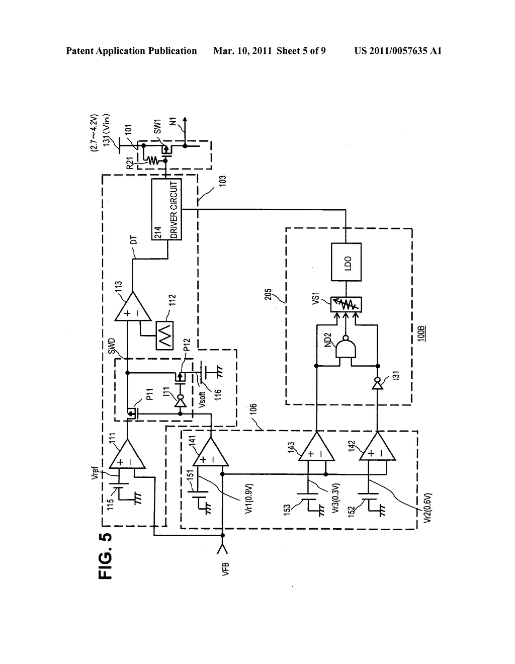 Switching regulator - diagram, schematic, and image 06