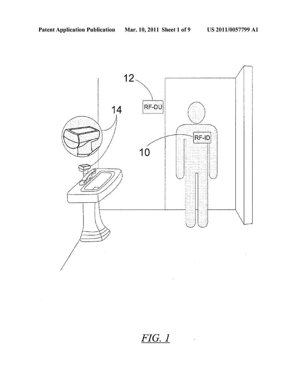 HAND WASHING MONITORING SYSTEM - diagram, schematic, and image 02