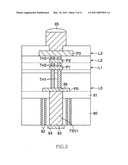 Semiconductor device having plural semiconductor chips laminated to each other diagram and image