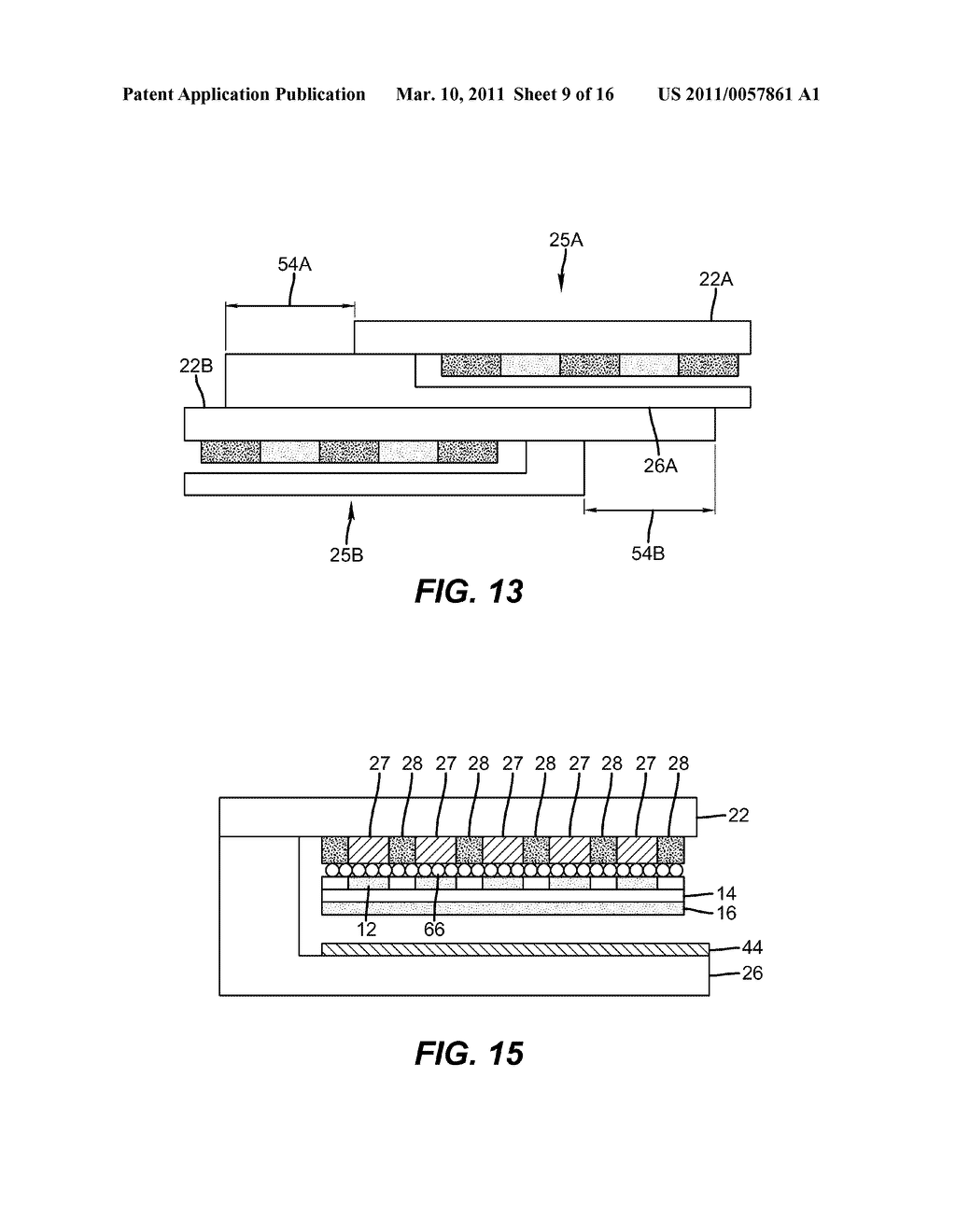 TILED DISPLAY WITH OVERLAPPING FLEXIBLE SUBSTRATES - diagram, schematic, and image 10