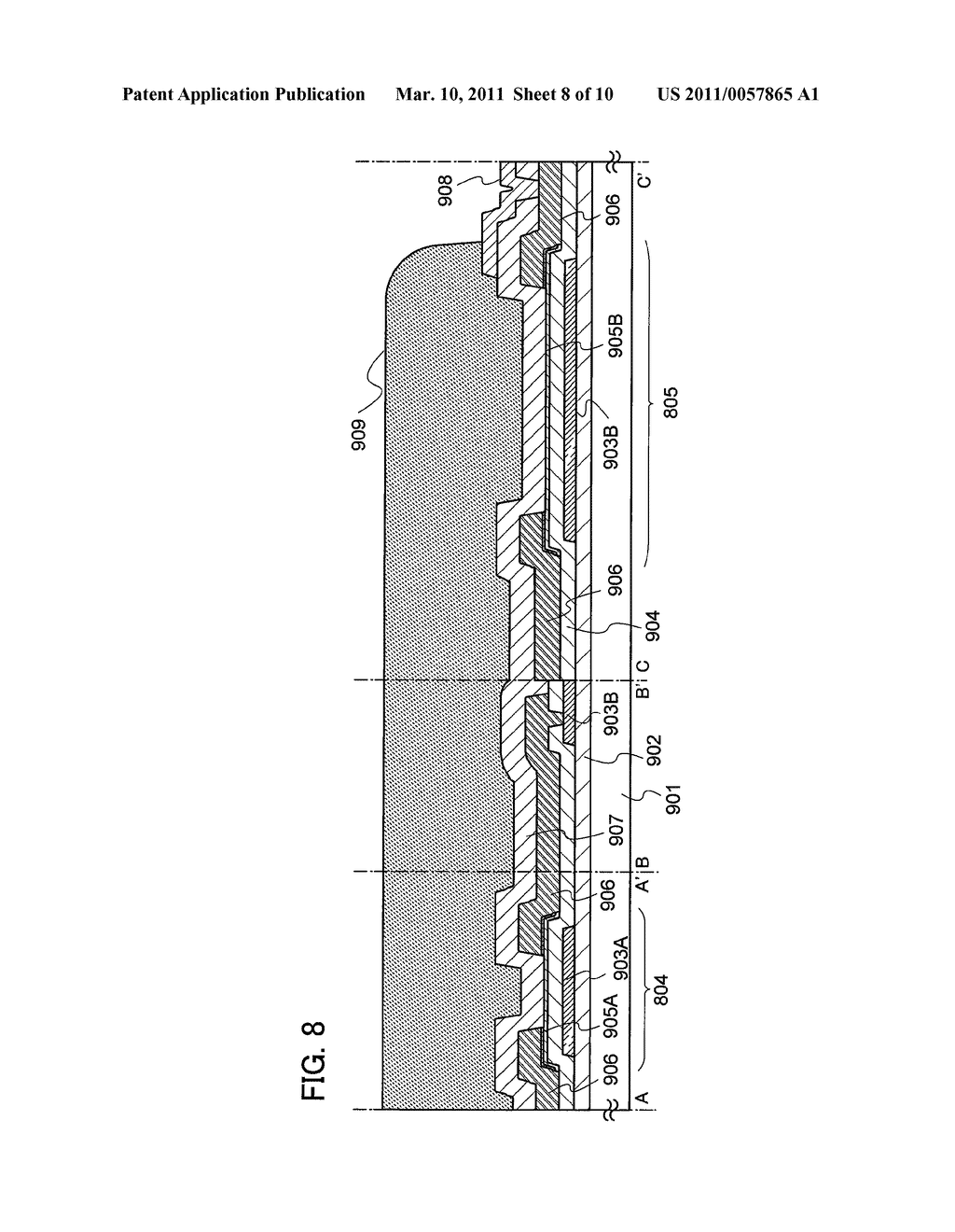 DISPLAY DEVICE AND ELECTRONIC DEVICE INCLUDING THE SAME - diagram, schematic, and image 09