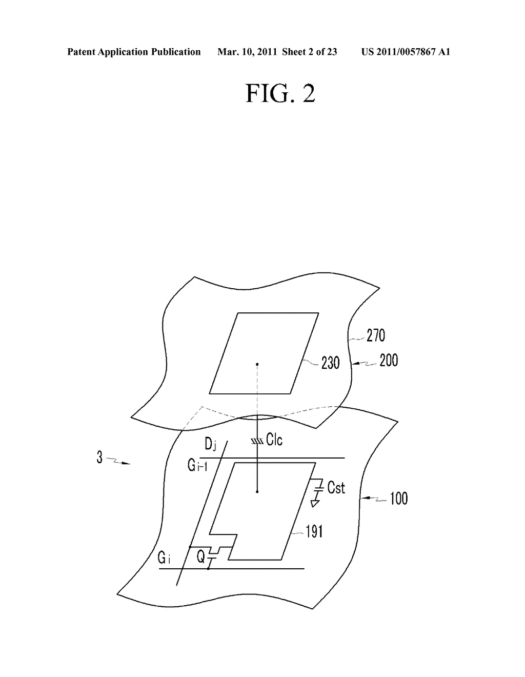 LIQUID CRYSTAL DISPLAY AND METHOD OF DRIVING THE SAME - diagram, schematic, and image 03