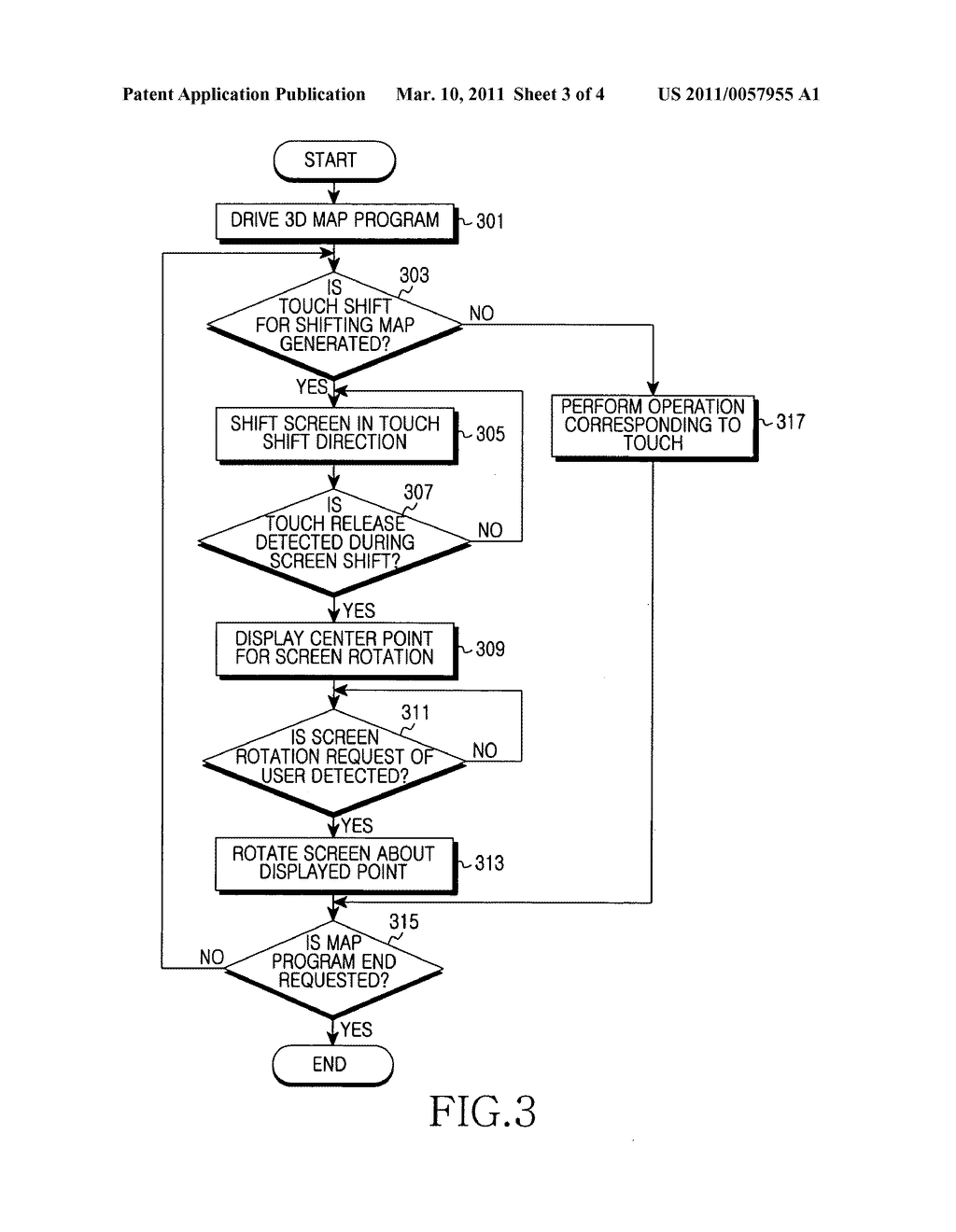 Apparatus and method for changing screen status in portable terminal - diagram, schematic, and image 04