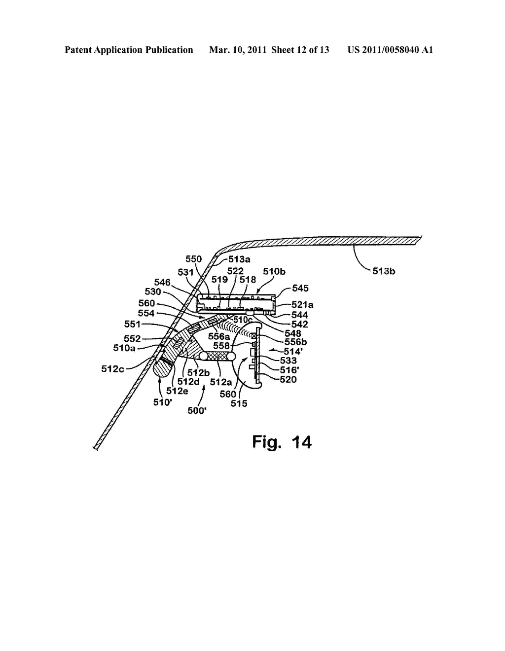 VEHICULAR INTERIOR REARVIEW INFORMATION MIRROR SYSTEM - diagram, schematic, and image 13