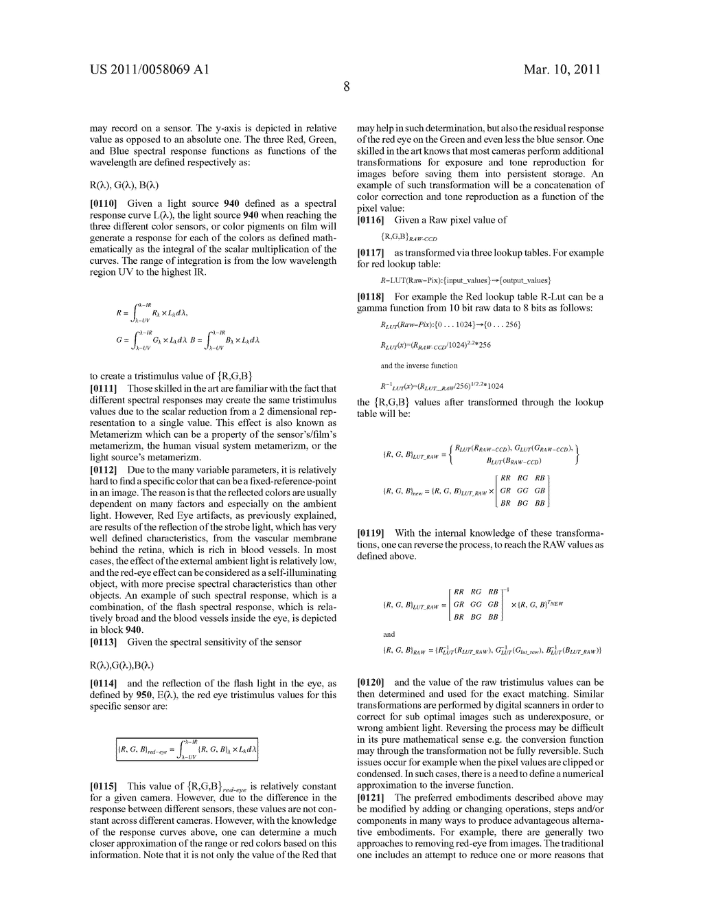 Detecting Red Eye Filter and Apparatus Using Meta-Data - diagram, schematic, and image 18