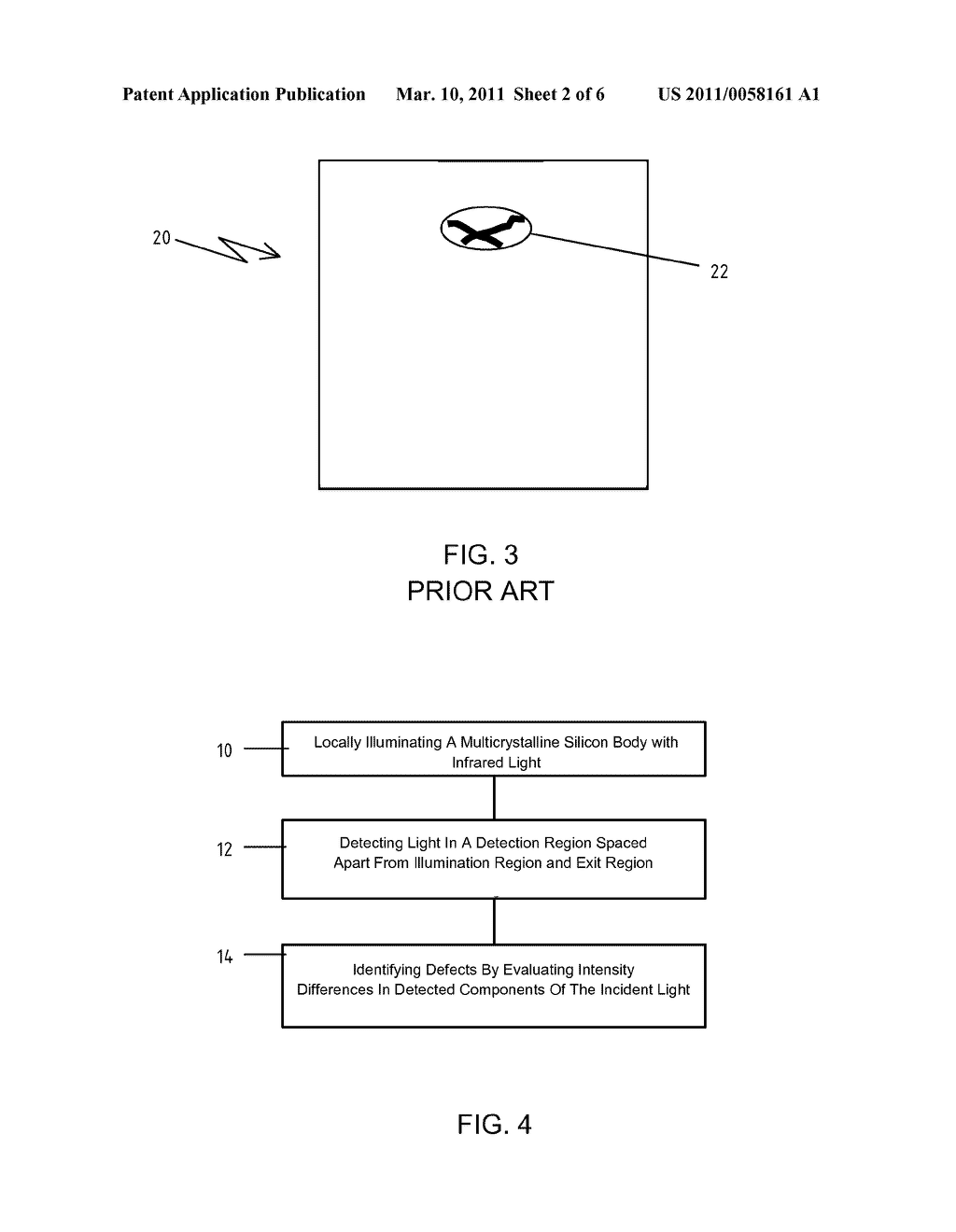 Method and Device for the Detection of Defects in an Object - diagram, schematic, and image 03