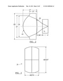 Optical system for a flow cytometer diagram and image