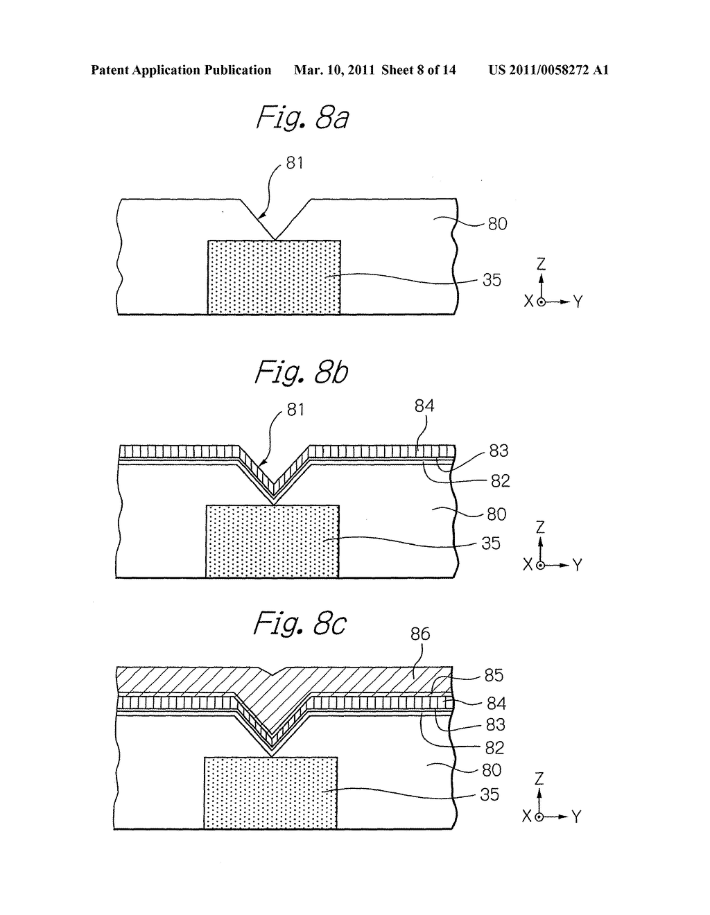 Thermally-Assisted Magnetic Recording Head Comprising Near-Field Light Generator - diagram, schematic, and image 09