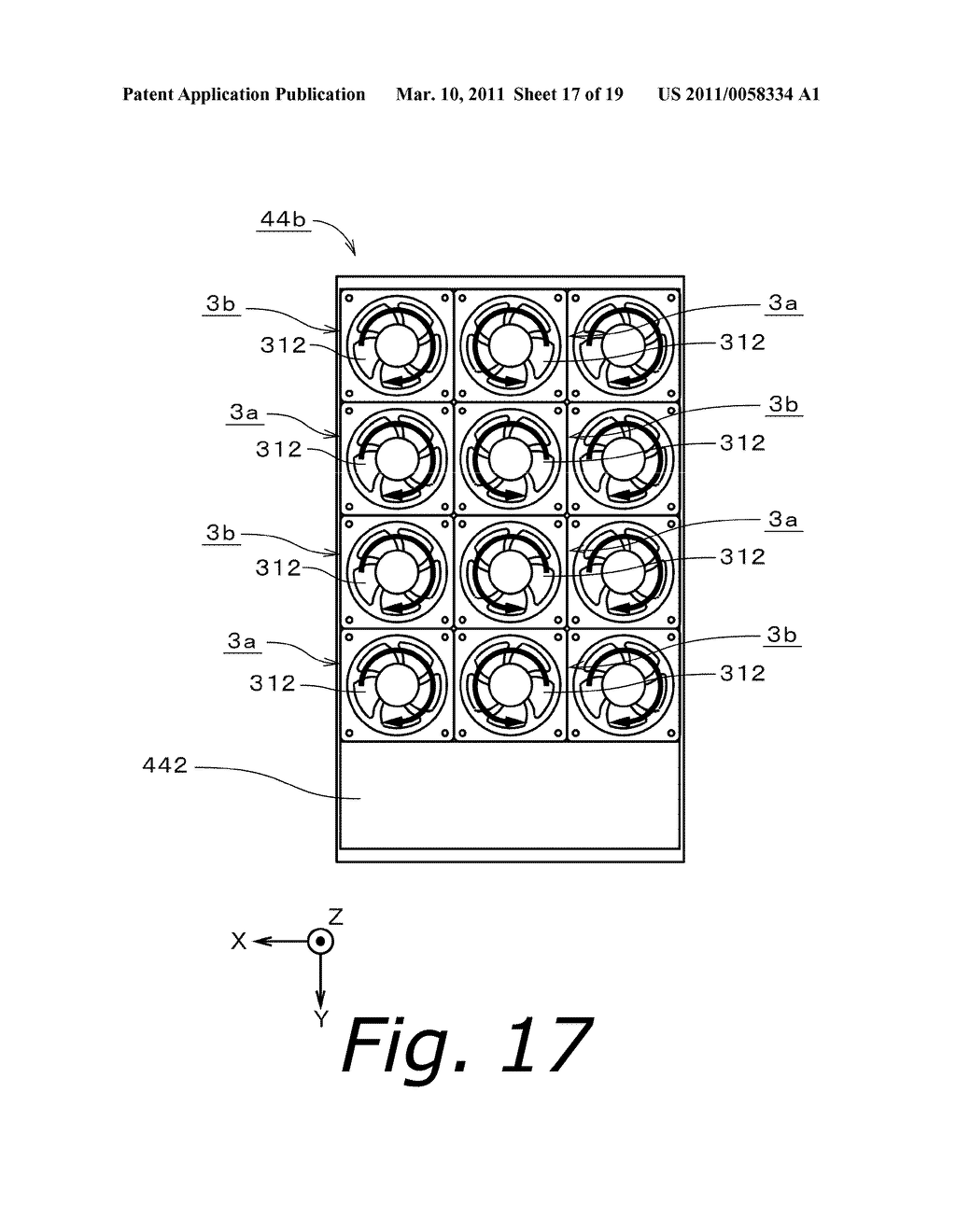 FAN APPARATUS, ELECTRONIC DEVICE, AND FAN-ATTACHED CASE - diagram, schematic, and image 18