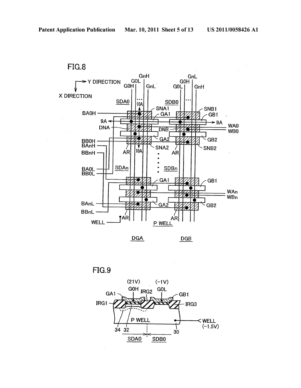 NONVOLATILE SEMICONDUCTOR MEMORY DEVICE - diagram, schematic, and image 06