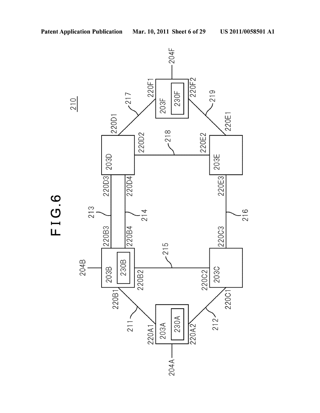 NODE APPARATUS AND ROUTE CALCULATION METHOD - diagram, schematic, and image 07