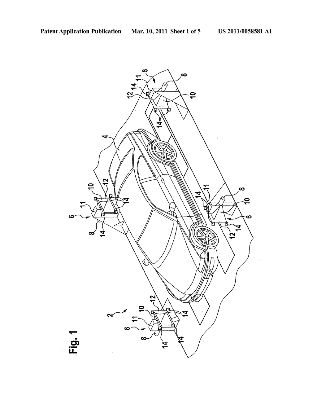 Measuring station for measuring vehicles - diagram, schematic, and image 02