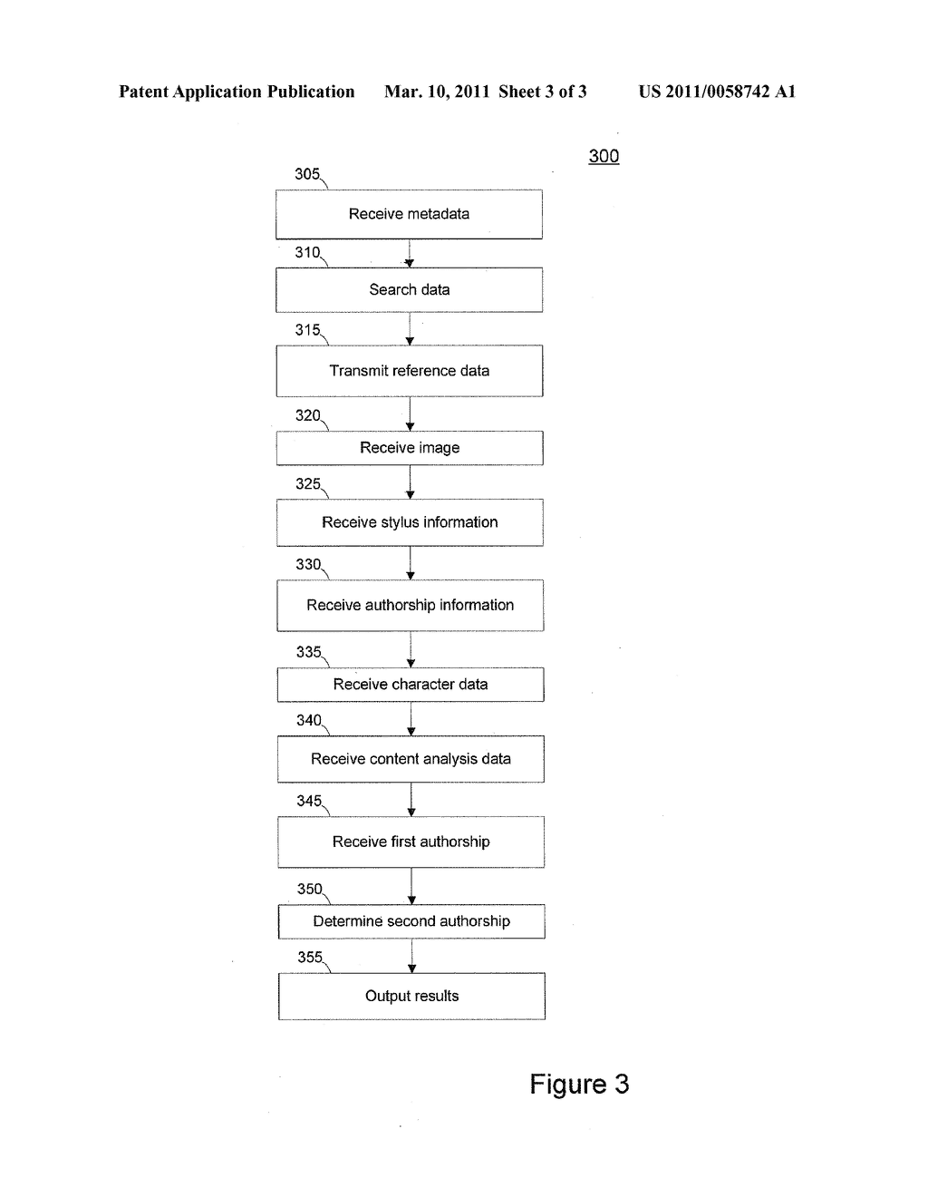 SYSTEM AND METHOD FOR DETERMINING AUTHORSHIP OF A DOCUMENT - diagram, schematic, and image 04
