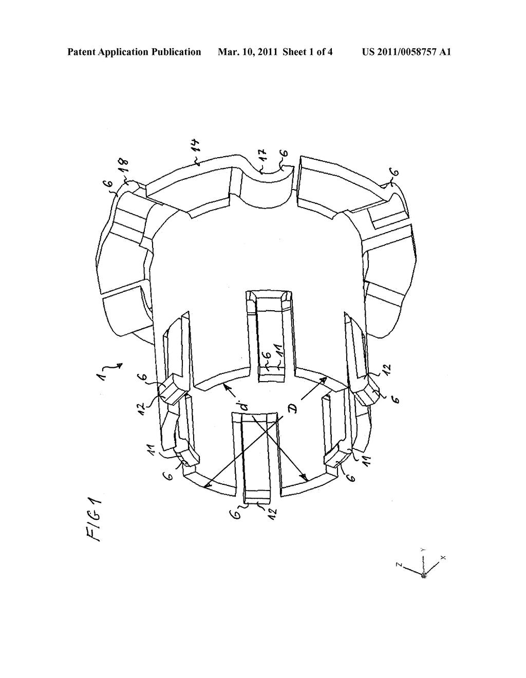 BEARING BUSH, IN PARTICULAR FOR A SHIFT HOUSING OF A VEHICLE, AND METHOD FOR INSTALLING THE BEARING BUSH - diagram, schematic, and image 02