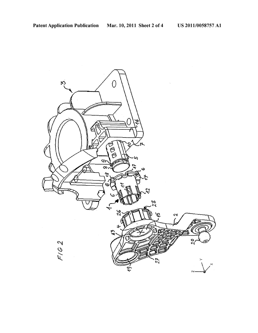 BEARING BUSH, IN PARTICULAR FOR A SHIFT HOUSING OF A VEHICLE, AND METHOD FOR INSTALLING THE BEARING BUSH - diagram, schematic, and image 03