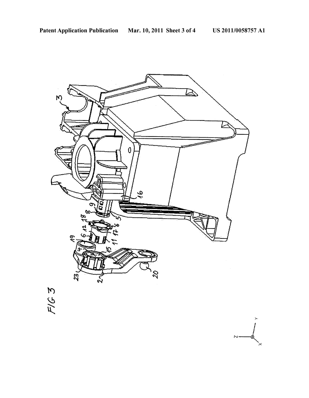 BEARING BUSH, IN PARTICULAR FOR A SHIFT HOUSING OF A VEHICLE, AND METHOD FOR INSTALLING THE BEARING BUSH - diagram, schematic, and image 04