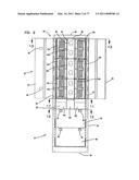 Optical fiber distribution frame with outside plant enclosure diagram and image