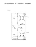 Optical fiber distribution frame with outside plant enclosure diagram and image