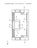 Optical fiber distribution frame with outside plant enclosure diagram and image