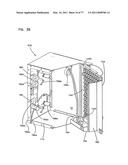 Optical fiber distribution frame with outside plant enclosure diagram and image