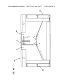 Optical fiber distribution frame with outside plant enclosure diagram and image