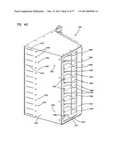 Optical fiber distribution frame with outside plant enclosure diagram and image