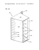 Optical fiber distribution frame with outside plant enclosure diagram and image