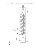 Optical fiber distribution frame with outside plant enclosure diagram and image