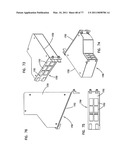 Optical fiber distribution frame with outside plant enclosure diagram and image