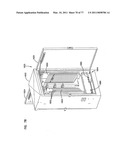 Optical fiber distribution frame with outside plant enclosure diagram and image