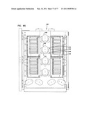 Optical fiber distribution frame with outside plant enclosure diagram and image