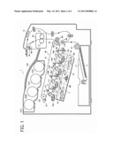 FIXING DEVICE AND IMAGE FORMING APPARATUS EMPLOYING THE FIXING DEVICE diagram and image