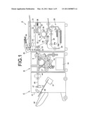 Sheet folding apparatus and image formation system provided with the apparatus diagram and image