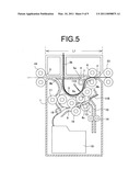 Sheet folding apparatus and image formation system provided with the apparatus diagram and image